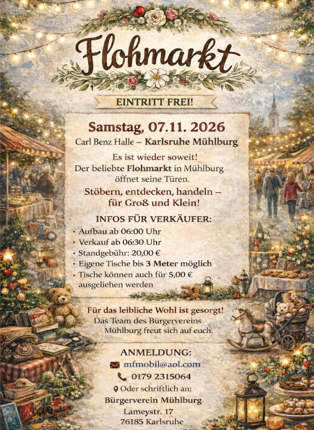 Mühlburger Flohmarkt 2026
