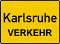 Schild Karlsruhe